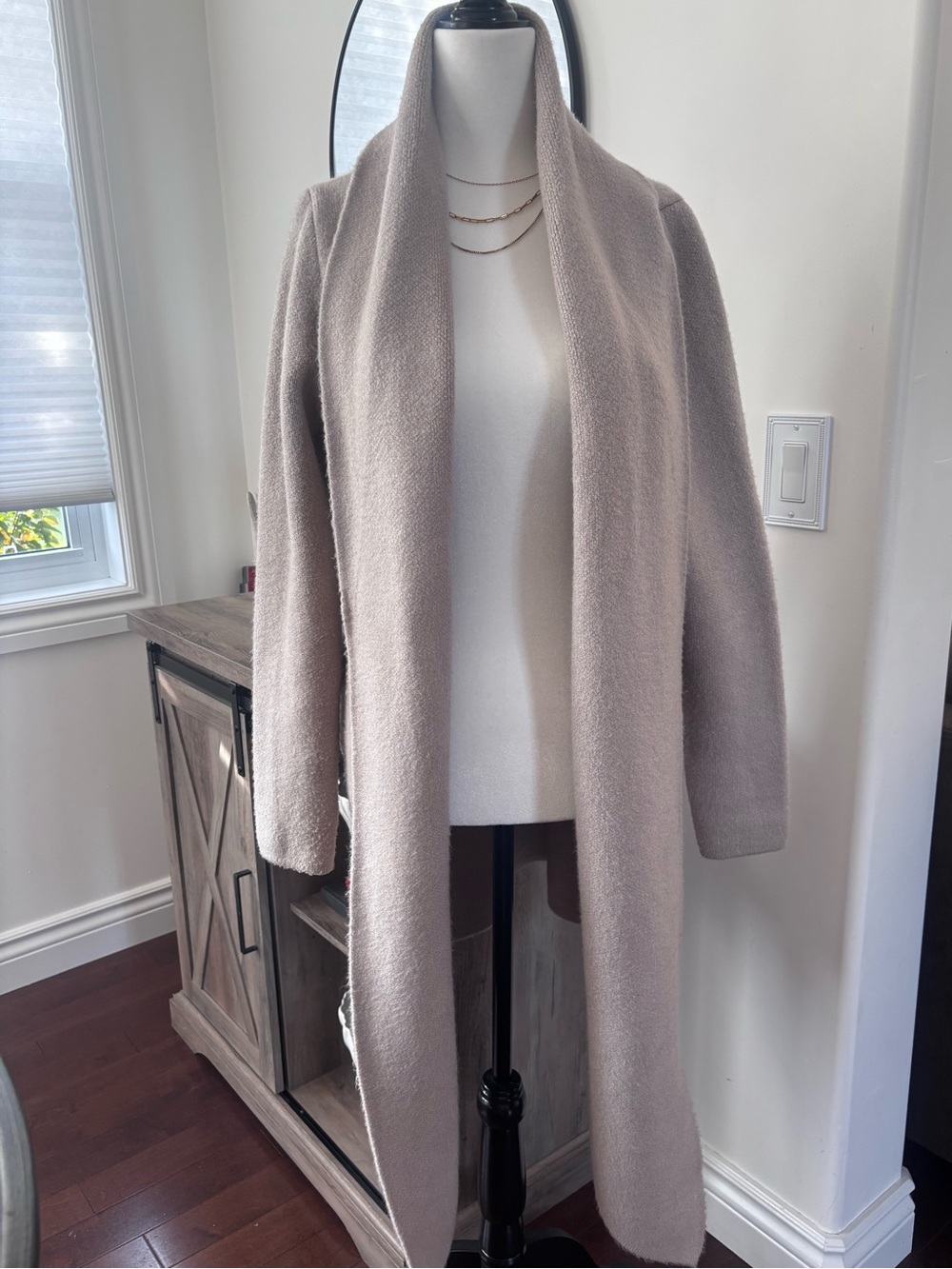 Pink Martini Stockport Sweater - Taupe/beige sz XXS fits like Small/medium